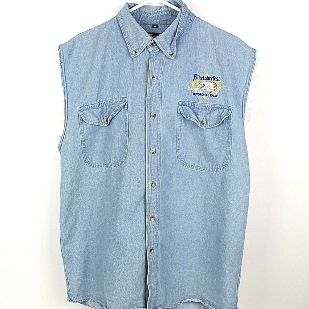 Biketoberfest 2007 Vest Denim Daytona Beach   B52